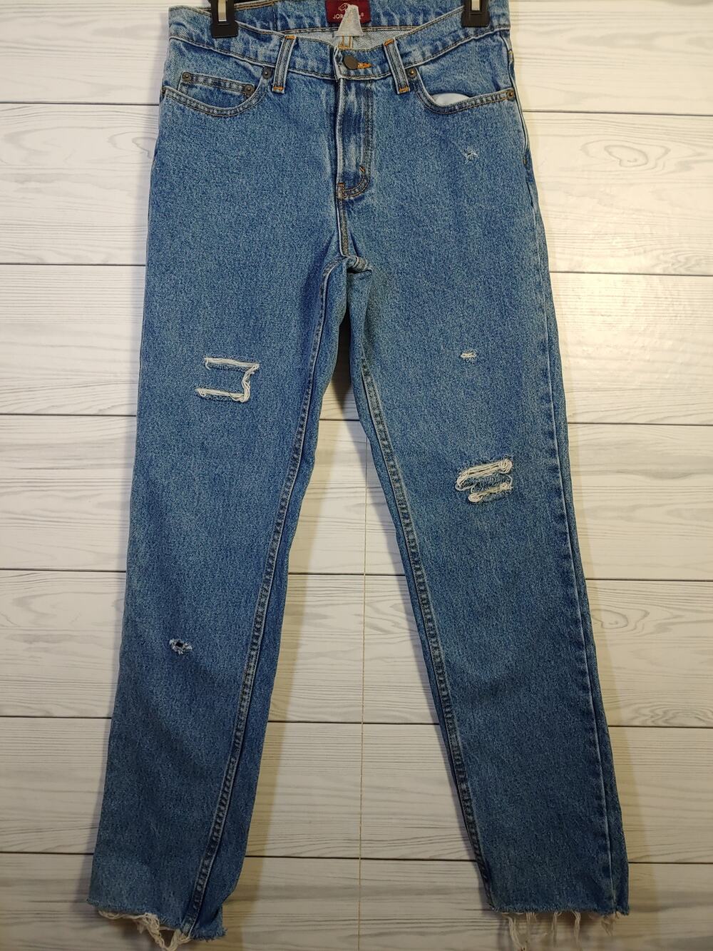 Vintage Womens Jordache Distressed jeans size 28 Medium wash